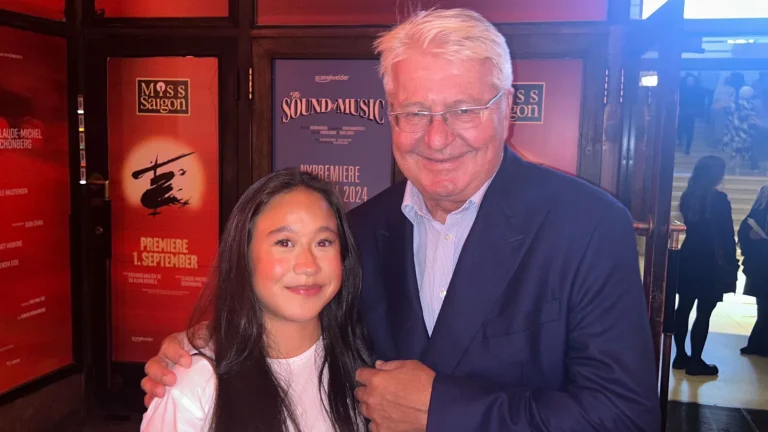 Miss Saigon : Fabian Stang med klar beskjed på rød løper